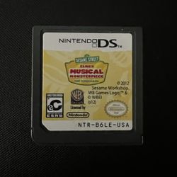 Sesame Street Elmos Musical Masterpiece DS Game Nintendo