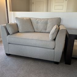 Stunning La-Z-Boy Oversized Chair With Neutral Upholstery