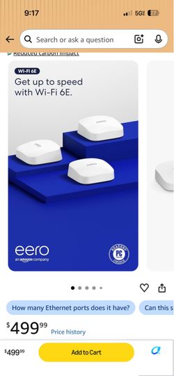 eero Pro 6E Mesh Wi-Fi System Bundle
