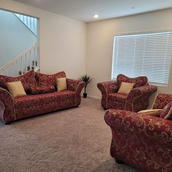 Antique 3 Piece Sofa Set