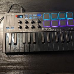 M-WAVE 25 Key MIDI Keyboard