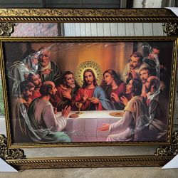 Cuadros Cena, Virgen Y San J