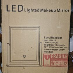 Vanity LED Makeup Mirror 16"