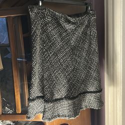 Skirts size 12, leather pant size 12 and spring jacket size medium