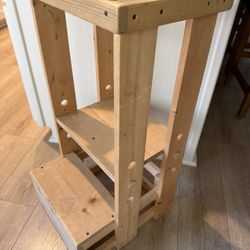 Wooden Step Stool For Toddlers 