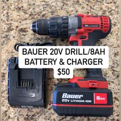 Bauer Drill/battery & Charger #25844
