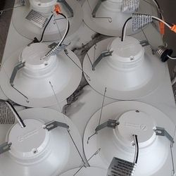 11 Lithonia Lighting LED 6in Receased Lights 