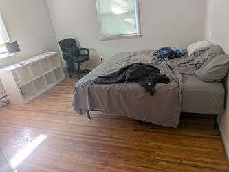 King size mattress and bedframe