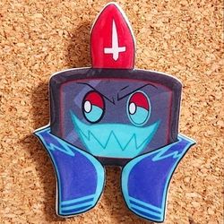 Priest Vox Pin - Hazbin Hotel 