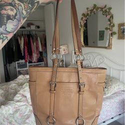 Vintage Coach tote