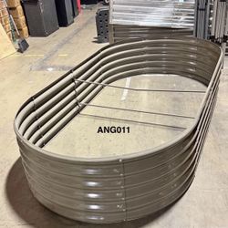 New 96"x48"x18" Galvanized Raised Planter Box Metal Garden Bed Plant Outdoor