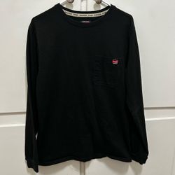 Wrangler Workwear Long Sleeve Pocket Tee
