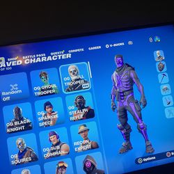 Purple Skull Trooper Account and Many More 