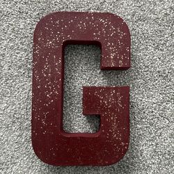 Cardboard letter G