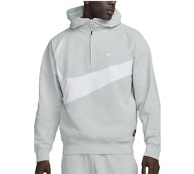 Nike Men's Swoosh 1/2-Zip Fleece Hoodie Size M