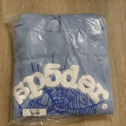 SPIDER HOODIE BLUE