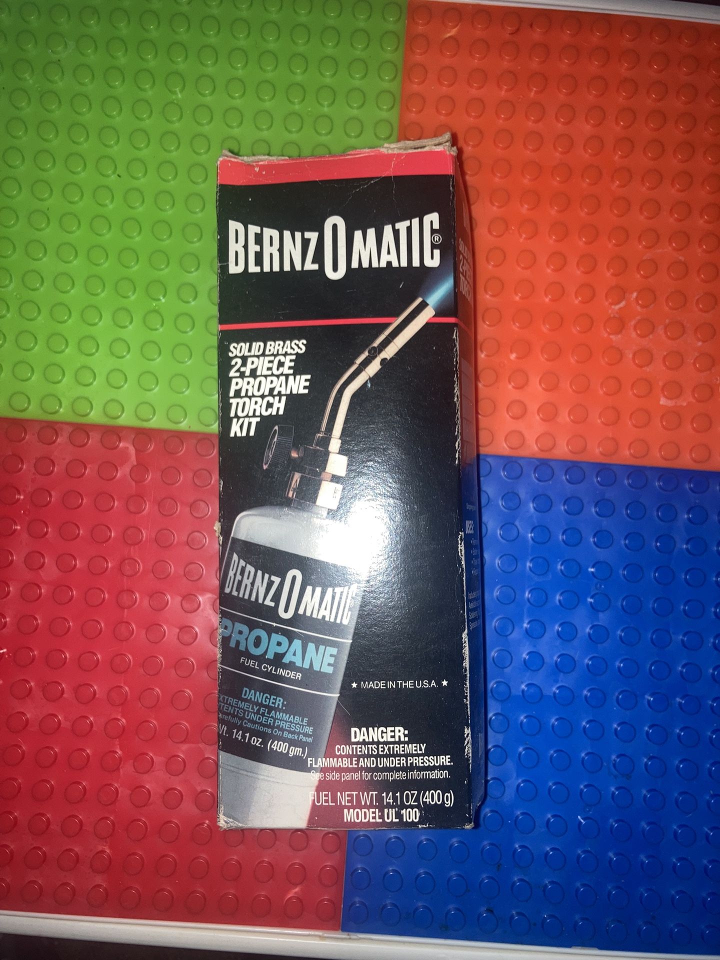 Bernzomatic UL100 Classic Brass Torch Kit