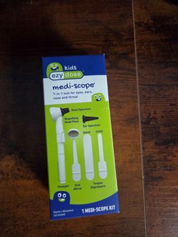 NEW Ezy Dose Kids Medi-Scope 7-in-1 Ear Nose Throat Inspection Kit