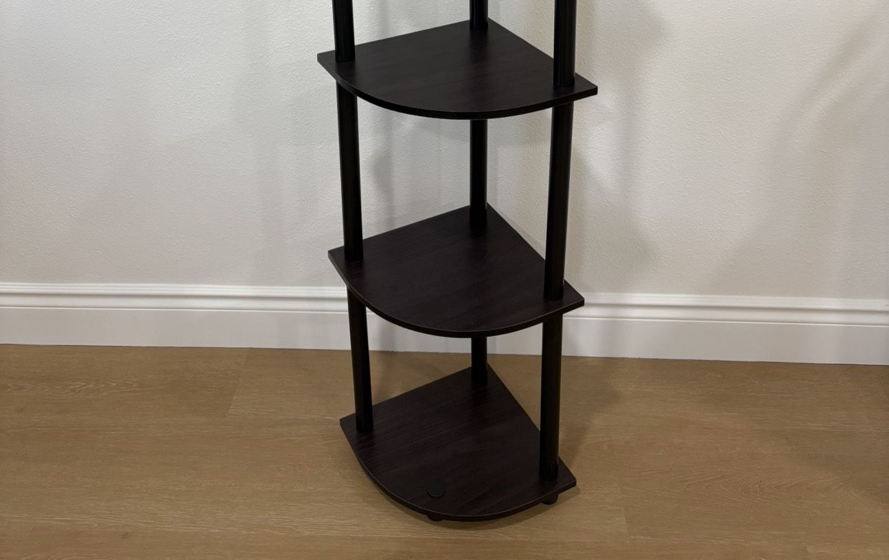 3 tier corner shelf (negotiable price)
