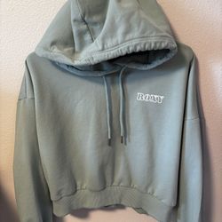 Womens Roxy Cropped Hoodie
