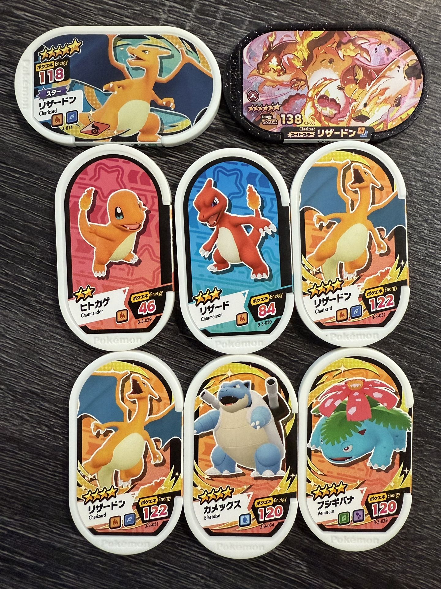 Pokemon Mezastar SuperStar Tag Charizard Vmax Evo Line Blast Venu Lot (Set B)