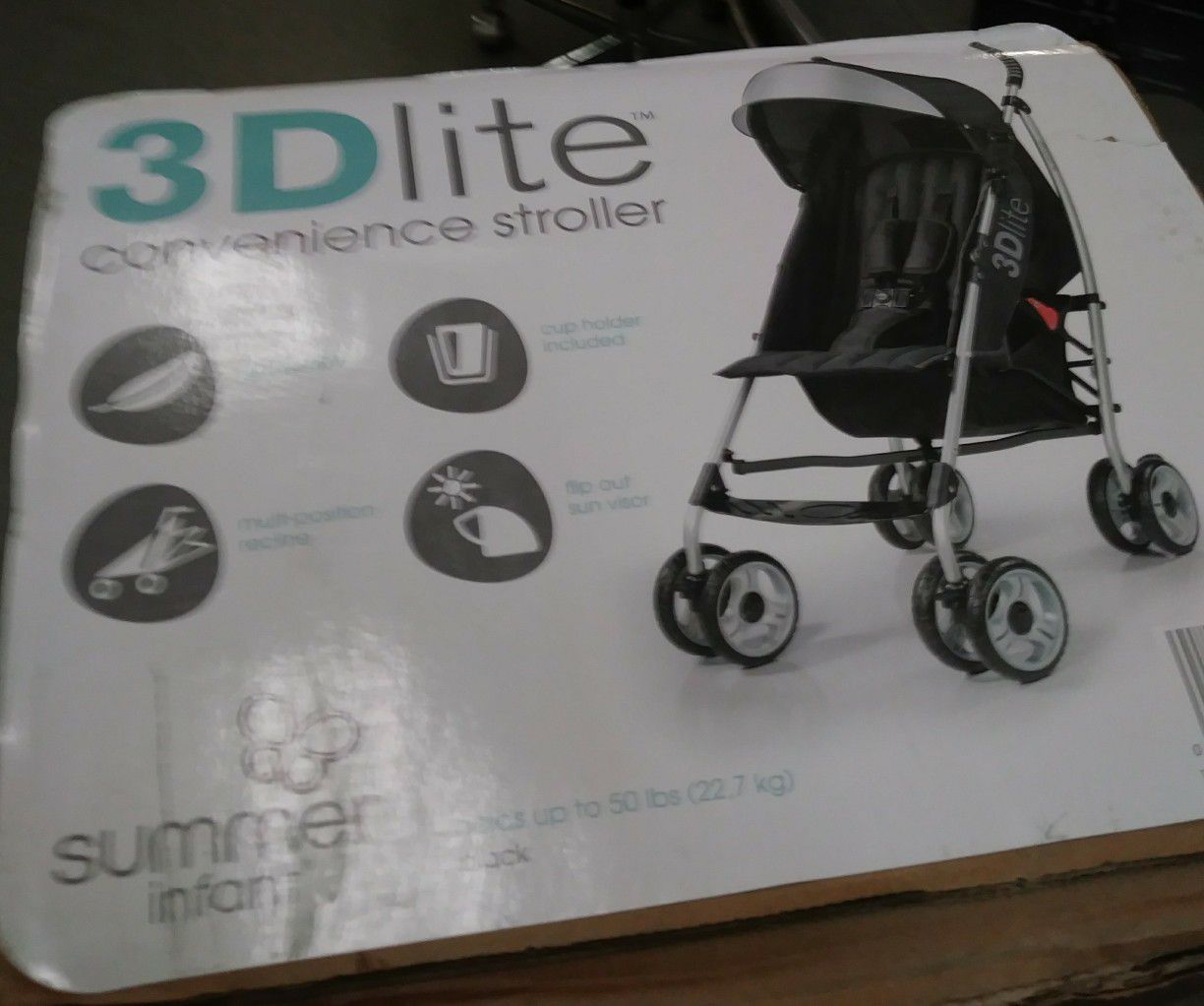 3Dlite convenience stroller by summer infant