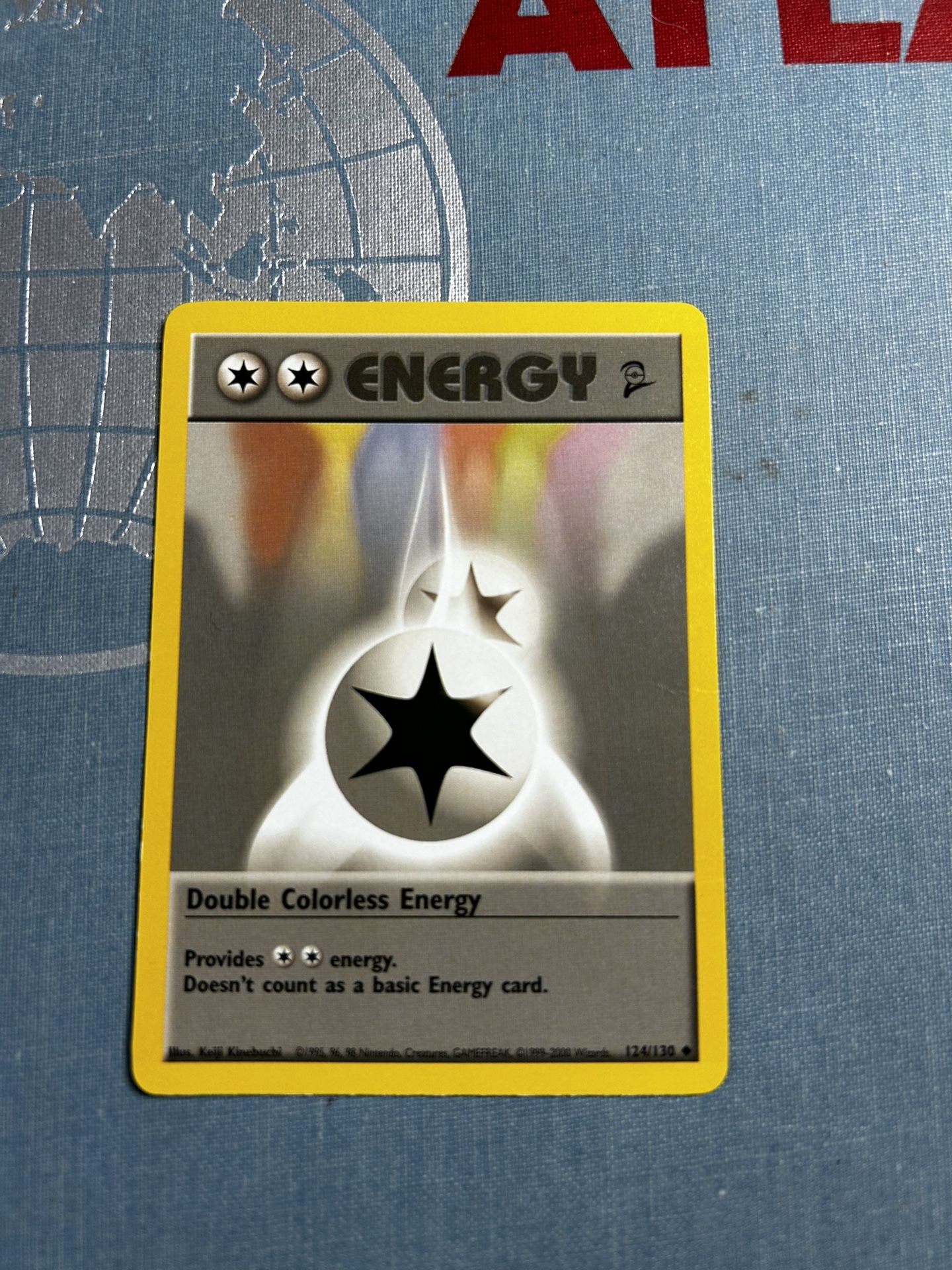 Pokémon TCG Double Colorless Energy Base Set 2 124/130 Authentic Vintage - PL - Pokemon 
