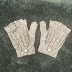 Gray Mittens / Gloves