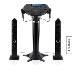 Singing Machine Classic Bluetooth Pedestal Karaoke Machine