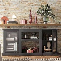 TV Stand With Corrugated 