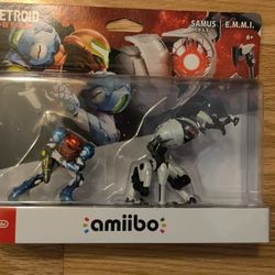Nintendo Metroid Dread amiibo 2-Pack - Switch Unopened & Factory Sealed