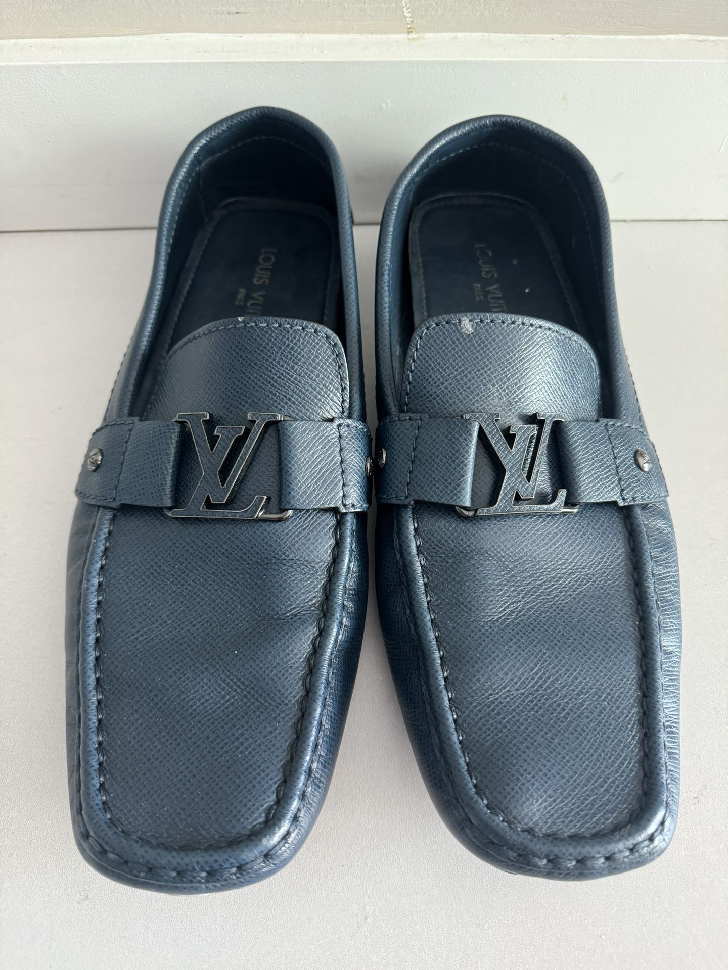 Louis Vuitton Men’s Leather Mocassin Size 46