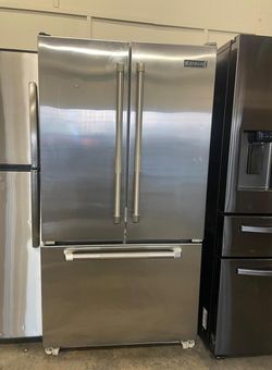 JennAir 3-Door Stainless Refrigerator Fridge
