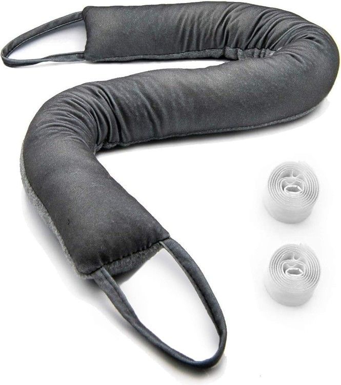 Home Maximus 37” Weighted Under Door Draft Stopper (2.2 Lbs.) – Heavy Duty Noise and Air Blocker, Energy Saving Under Door Guard – BRAND NEW