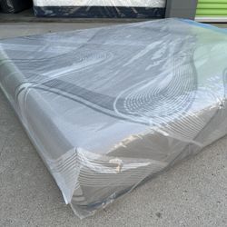 Full Memory Foam Mattress And Box Spring