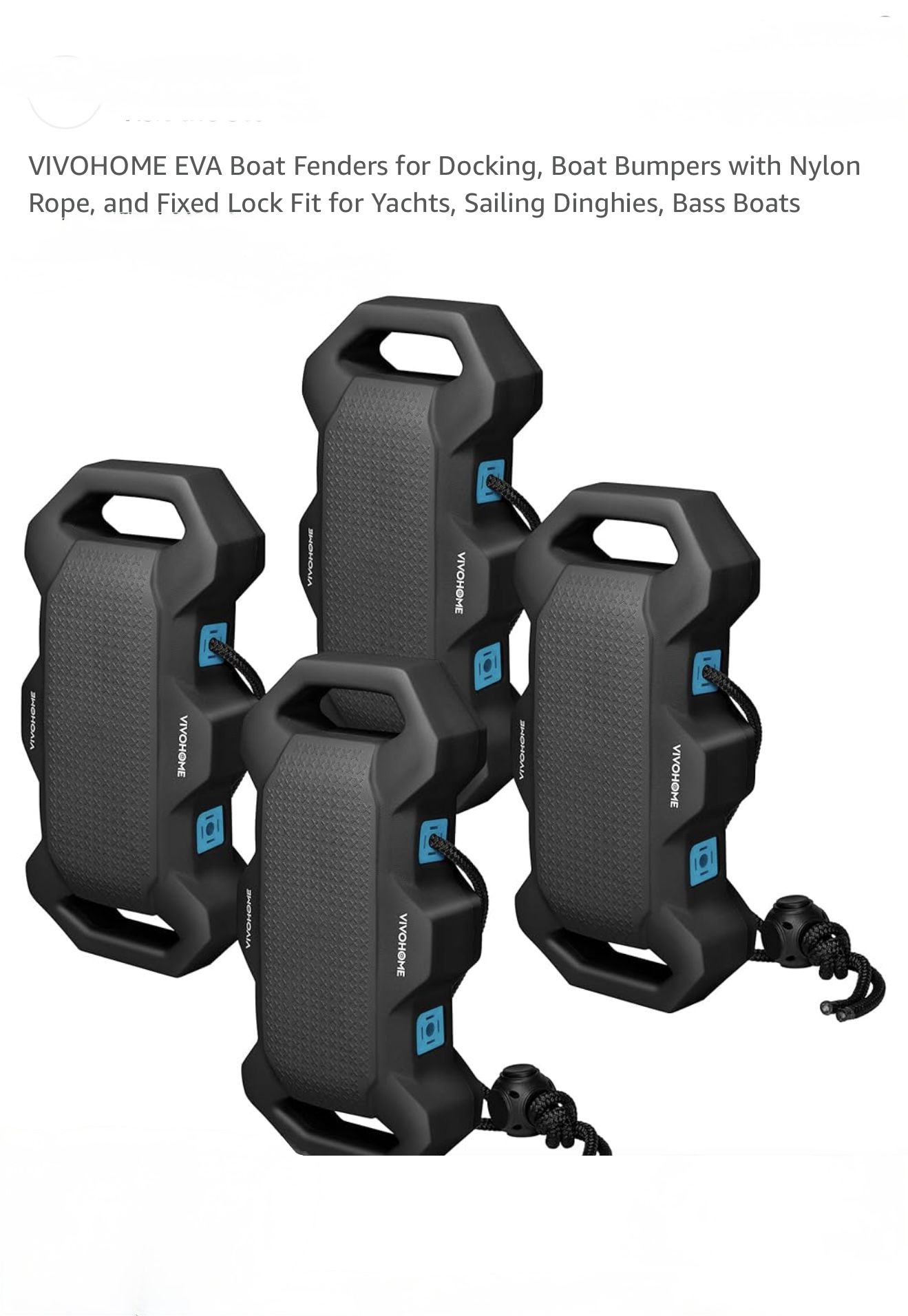 Boat Fender Set Of 4