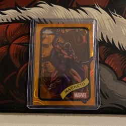 Marvel Topps Chrome 2025 Magneto /25