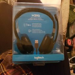 Logitech H390 USB Computer Headset 