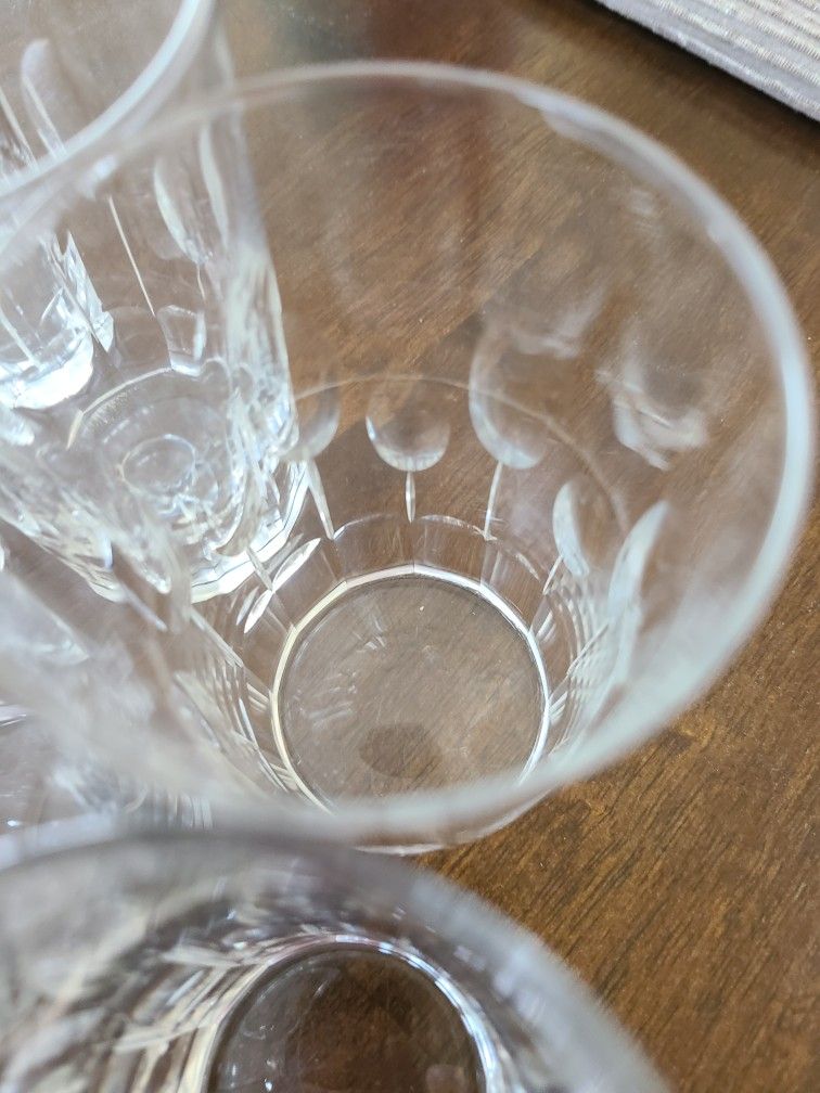 Vintage Etched Glass Ware