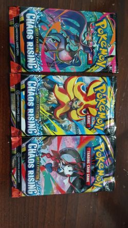 3 Pokémon Cards
