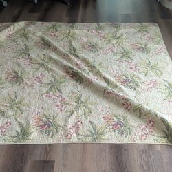 Tommy Bahama Floral Queen Quilt