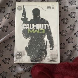 Call of duty MW3 Wii