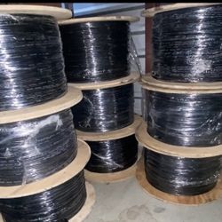 🔥 4 Brand New 5000ft Rolls of Fiber Optic Cable – Huge Discount! 🔥  • 4 Strand | Single Mode | Indoor/Outdoor | Plenum Riser  • MPN: DX004DSLX9KR | 
