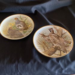 Gamebird Of The world Collection Plates
