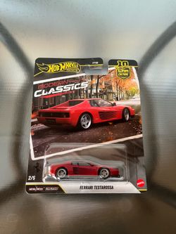 2026 Hot Wheels Ferrari Testarossa Car Culture Modern Classics