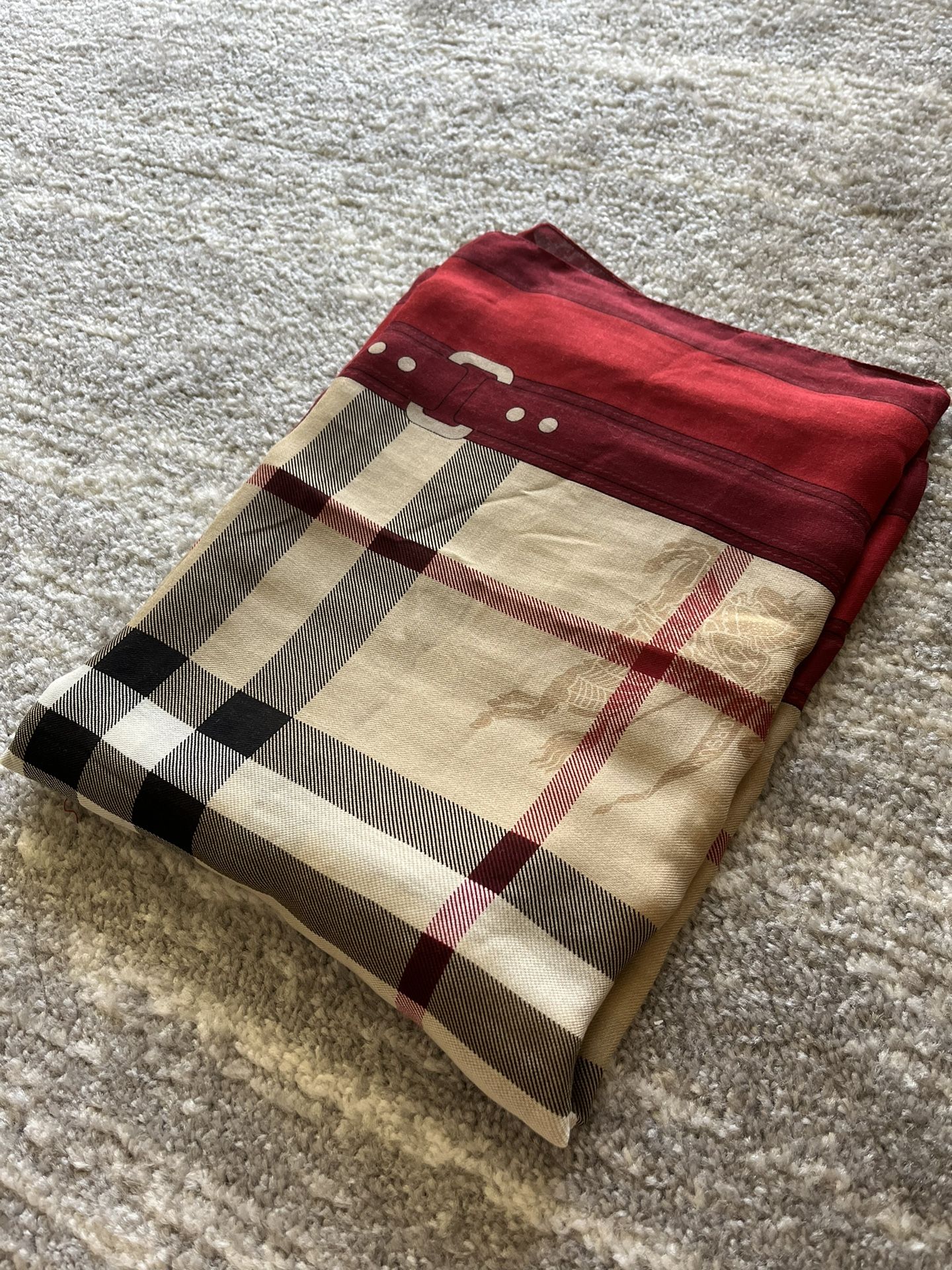 Burberry Large Women Scarf New