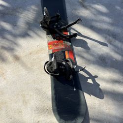 151cm Burton Snowboard With Bindings