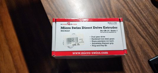 Microswiss Cr/Ender 3 Parts.