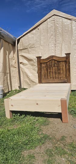 Bed Frame Solid Wood
