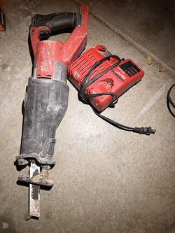 Milwaukee Sawzaw/ Charger